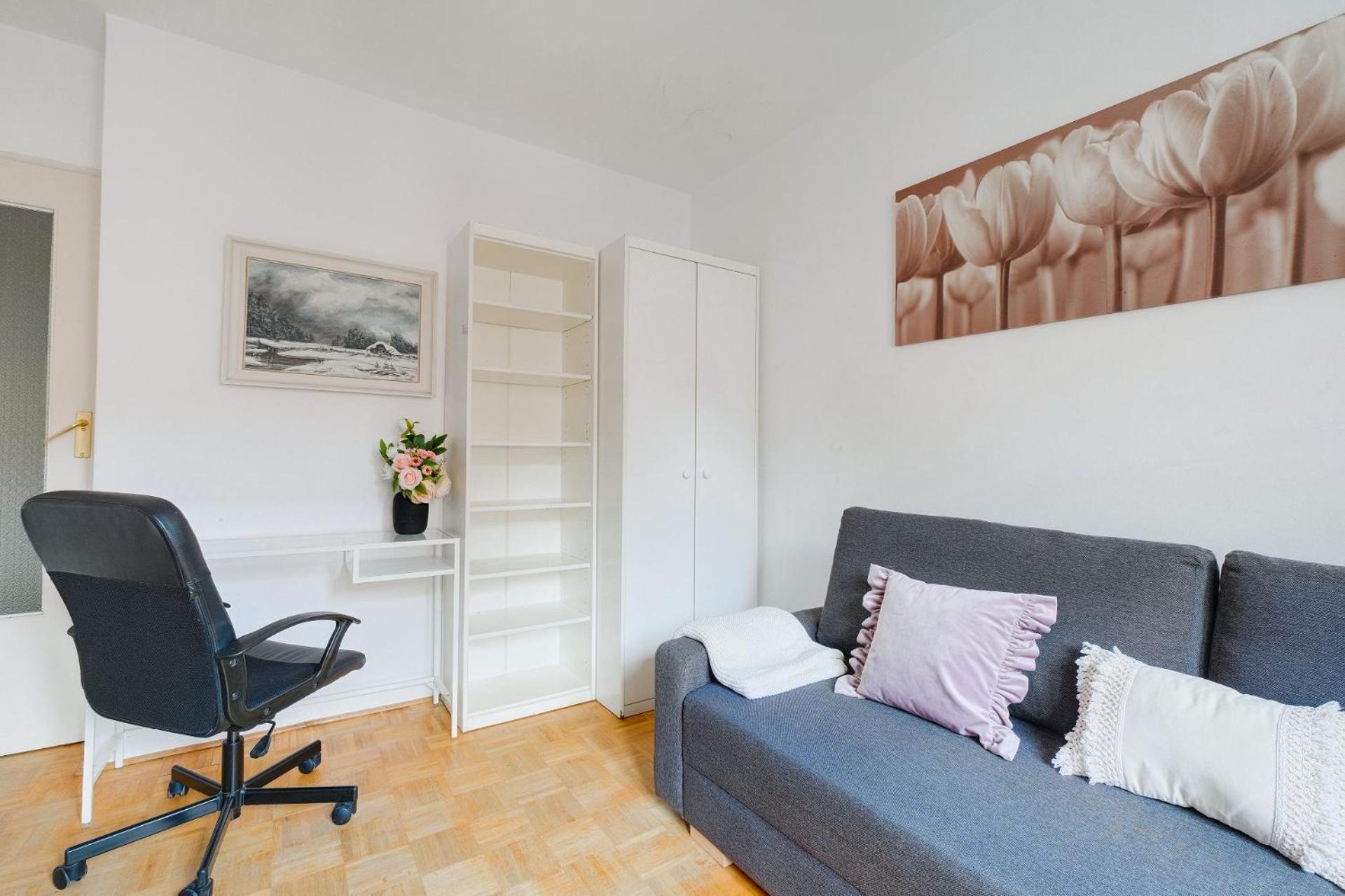 Spacious apartment in green location Varsovia Exterior foto